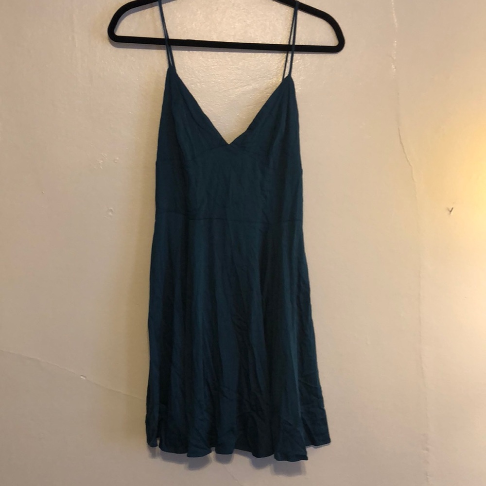 Teal dress